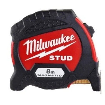 ≫ Flexómetro Milwaukee STUD de 8m x 33mm Magnético