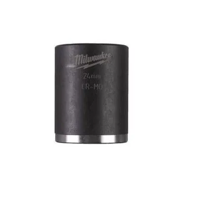 Milwaukee Vaso de impacto 1/2" corto 24mm