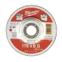 Milwaukee Disco abrasivo/desbaste 115x6x22.23 mm Contractor SG27