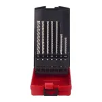 Milwaukee ESTUCHE DE PLÁSTICO COM 7 BROCAS SDS-PLUS MX4™