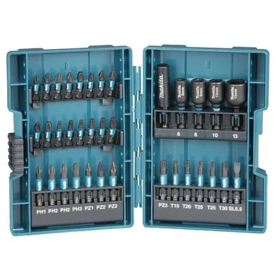 Jogo de bits e soquetes Makita SÉRIE PRETA 35pcs B-66880