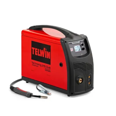 ≫ Comprar Technomig 215 Dual Synergic | Soldadora Telwin MIG/MAG | MMA