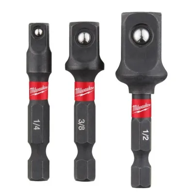 Milwaukee SHOCKWAVE™ IMPACT DUTY SHOCKWAVE™ ADAPTADORES PARA CUPS E TIPS DE IMPACTO