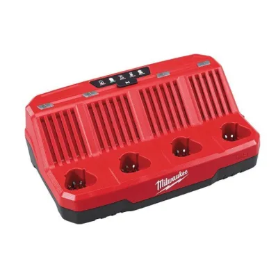 Milwaukee M12 C4 CARGADOR MULTIPUERTO M12™