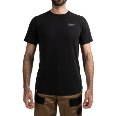 CAMISOLA Milwaukee CAMISOLA HÍBRIDA CAMISOLA CURTA PRETA