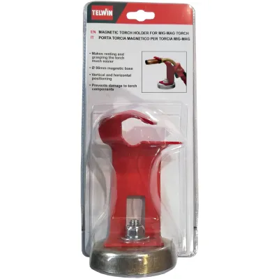 Suporte magnético para tocha de soldadura com fio MIG/MAG