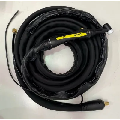 Antorcha TIG SR26 8m Coaxial y funda piel DINSE 35/50